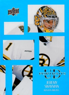 2024-25 UD Series 1 - Jeremy Swayman - UD Portraits #P-26