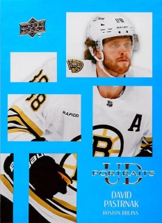2024-25 UD Series 1 - David Pastrňák - UD Portraits #P-4
