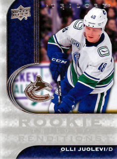 2020-21 UD Trilogy - Olli Juolevi - Rookie Renditions #RR-24