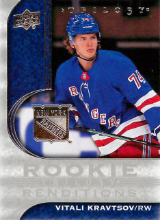2020-21 UD Trilogy - Vitali Kravtsov - Rookie Renditions #RR-5