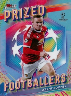 2023-24 Topps Finest UEFA Club Competitions - Wayne Rooney - Prized Footballers #PF-17