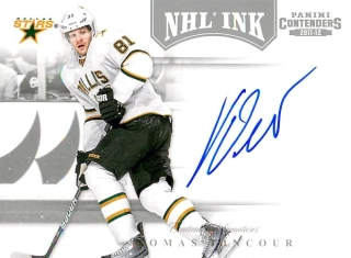 2011-12 Panini Contenders - Tomáš Vincour - NHL Ink #15