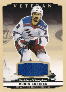 2022-23 UD Parkhurst Champions - Chris Kreider - Jersey #250