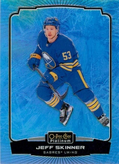 2022-23 UD O-Pee-Chee Platinum - Jeff Skinner - Arctic Freeze /99 #73