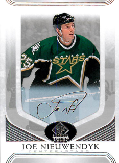 2020-21 UD SP Signature Edition Legends - Joe Nieuwendyk - Silver Script #49