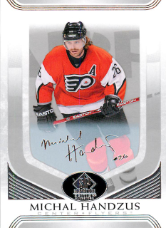 2020-21 UD SP Signature Edition Legends - Michal Handzuš - Silver Script #39