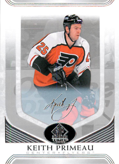 2020-21 UD SP Signature Edition Legends - Keith Primeau - Silver Script #89