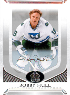 2020-21 UD SP Signature Edition Legends - Bobby Hull - Silver Script #333