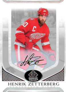 2020-21 UD SP Signature Edition Legends - Henrik Zetterberg - Silver Script #15