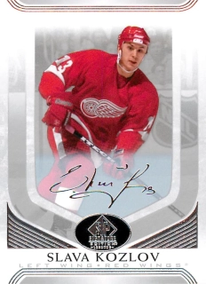 2020-21 UD SP Signature Edition Legends - Slava Kozlov - Silver Script #45