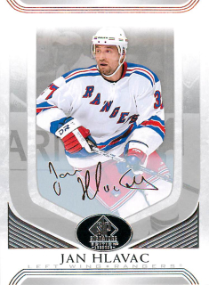 2020-21 UD SP Signature Edition Legends - Jan Hlaváč - Silver Script #238