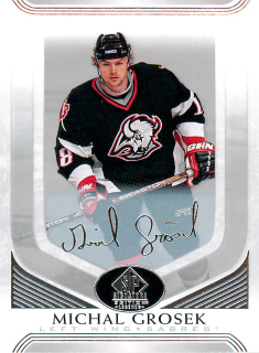 2020-21 UD SP Signature Edition Legends - Michal Grošek - Silver Script #94