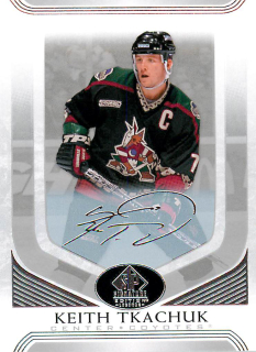 2020-21 UD SP Signature Edition Legends - Keith Tkachuk - Silver Script #41