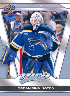 2025-26 UD MVP - Jordan Binnington #180