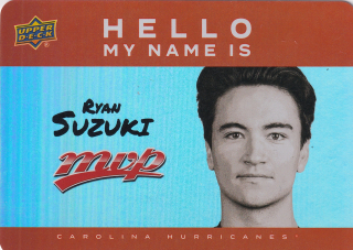 2025-26 UD MVP - Ryan Suzuki - Hello My Name Is #HNI-14