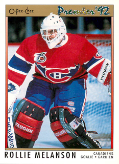 1991-92 O-Pee-Chee Premier - Rollie Melanson #97