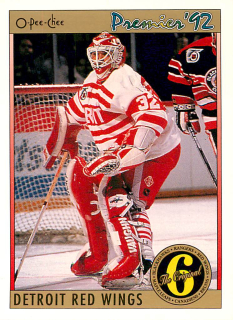 1991-92 O-Pee-Chee Premier - Tim Cheveldae - The Original 6 #175