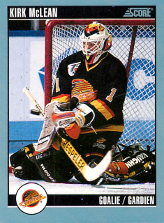 1992-93 Score Canadian - Kirk McLean #385