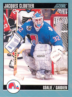 1992-93 Score Canadian - Jacques Cloutier #378