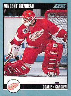 1992-93 Score Canadian - Vincent Riendeau #396