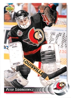 1992-93 UD Series - Peter Sidorkiewicz #480