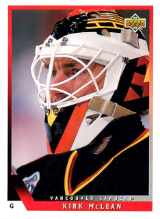 1993-94 UD Series 1 - Kirk McLean #156