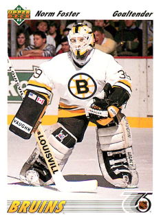 1991-92 UD Series - Norm Foster #465