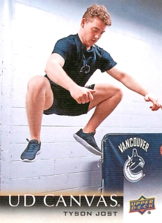 2018-19 UD Series 1 - Tyson Jost - Canvas #C22