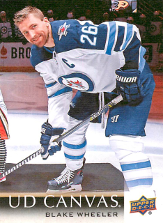 2018-19 UD Series 1 - Blake Wheeler - Canvas #C87