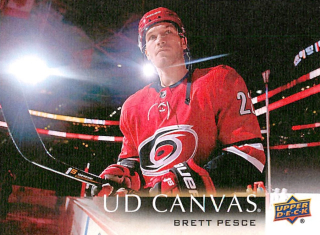2018-19 UD Series 1 - Brett Pesce - Canvas #C14
