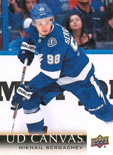 2018-19 UD Series 2 - Mikhail Sergachev - Canvas #C193
