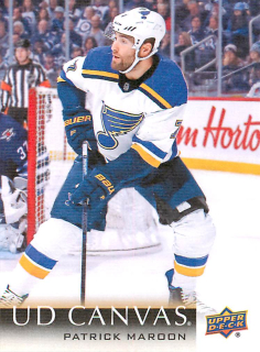 2018-19 UD Series 2 - Patrick Maroon - Canvas #C189