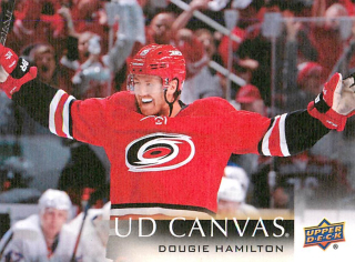 2018-19 UD Series 2 - Dougie Hamilton - Canvas #C135
