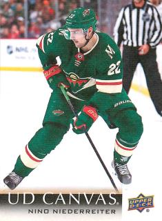 2018-19 UD Series 2 - Nino Niederreiter - Canvas #C160