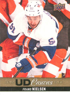 2013-14 UD Series 1 - Frans Nielsen - Canvas #C11