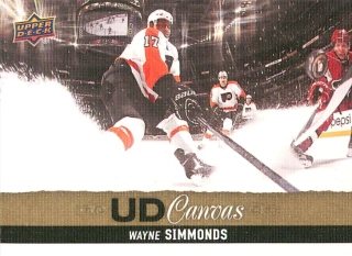 2013-14 UD Series 1 - Wayne Simmonds - Canvas #C20