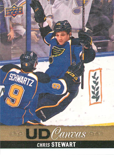 2013-14 UD Series 1 - Chris Stewart - Canvas #C54
