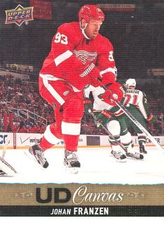 2013-14 UD Series 1 - Johan Franzen - Canvas #C46