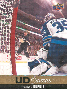 2013-14 UD Series 1 - Pascal Dupuis - Canvas #C35