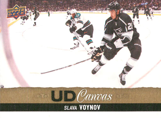 2013-14 UD Series 1 - Slava Voynov - Canvas #C83