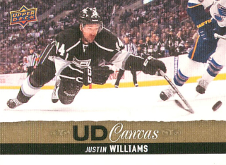 2013-14 UD Series 1 - Justin Williams - Canvas #C81