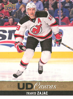 2013-14 UD Series 2 - Travis Zajac - Canvas #C136