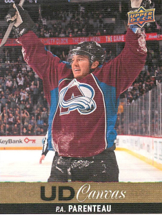 2013-14 UD Series 2 - P.A. Parenteau - Canvas #C186