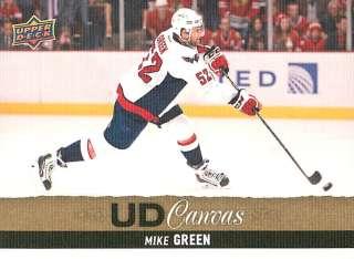 2013-14 UD Series 2 - Mike Green - Canvas #C144