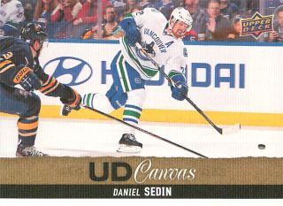 2013-14 UD Series 2 - Daniel Sedin - Canvas #C207