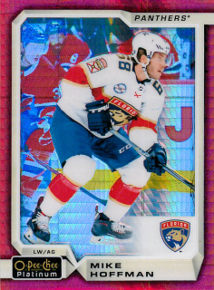 2018-19 UD O-Pee-Chee Platinum - Mike Hoffman - Red Prism /199 #78