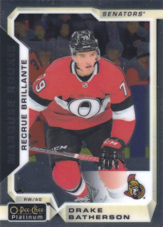 2018-19 UD O-Pee-Chee Platinum - Drake Batherson - Marquee Rookie #152