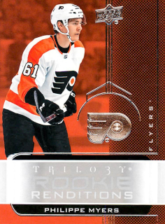 2019-20 UD Trilogy - Philippe Myers - Rookie Renditions #RR-26