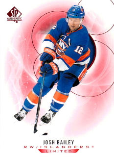 2020-21 UD SP Authentic - Josh Bailey - Limited Red #39