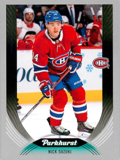 2020-21 UD Parkhurst - Nick Suzuki - Silver Border #108
